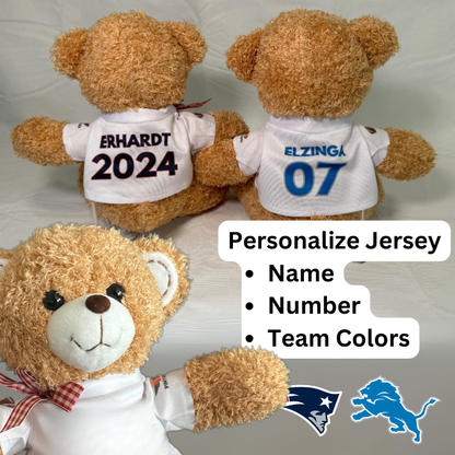 Personalized Football BeddyTeddy™ Inspried by NFL