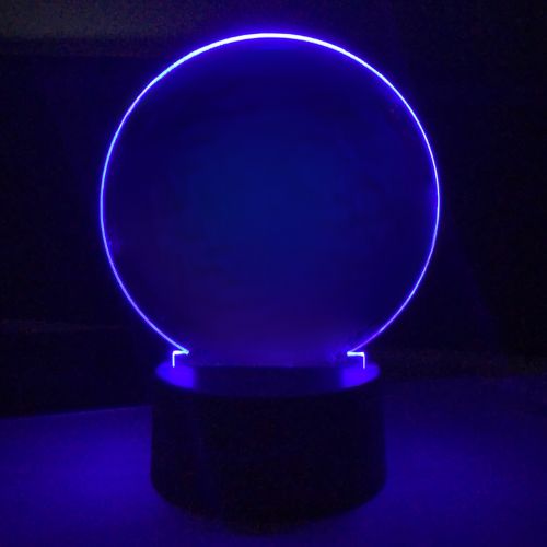 Personalized Acrylic LED Display Circle