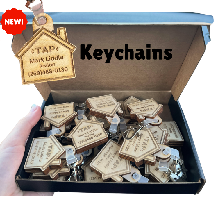 TapKeychains NFC Keychain House